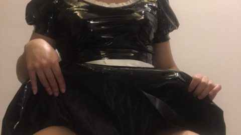Sissy slut Maid locked in chastity