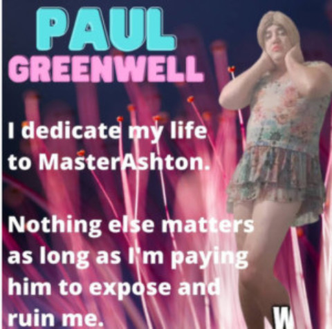 Paul Greenwell  The official Mascot of exposedfaggots.com